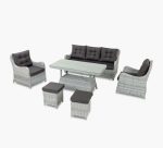 Ayvalık 3 lü Rattan  Oturma Grubu
